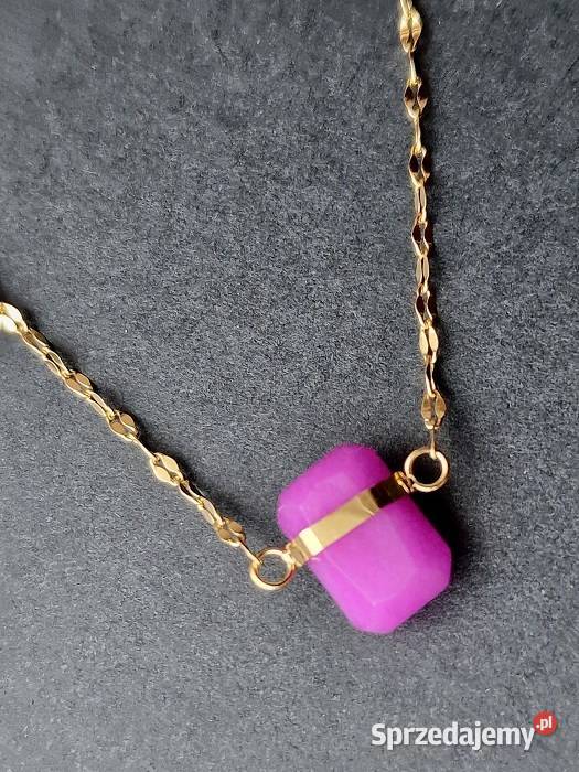 AMETYST SYBERYJSKI NASZYJNIK WISIOR ZODIAKALNY Częstochowa