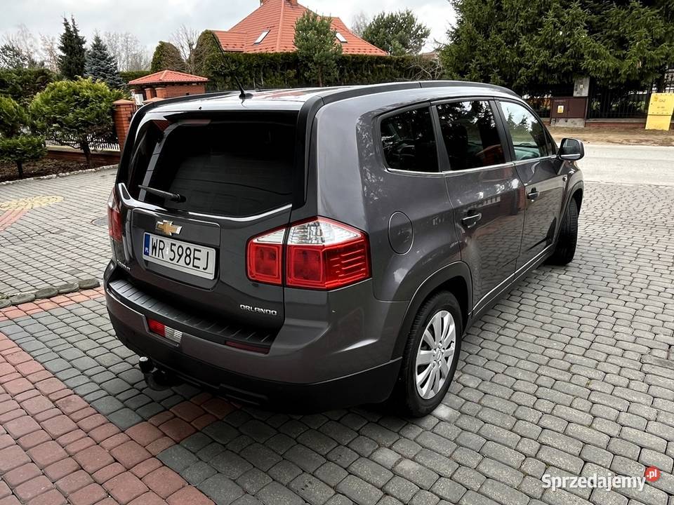 Chevrolet Orlando 7 osobowy benzyna gaz 18 140 mazowieckie Radom