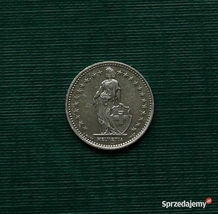 SZWAJCARIA franka 1992r śląskie Gliwice