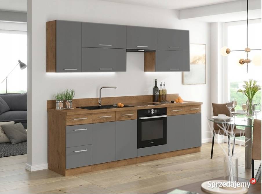 MebleSzafki kuchenne kuchnia Vigo Grafit Kępno