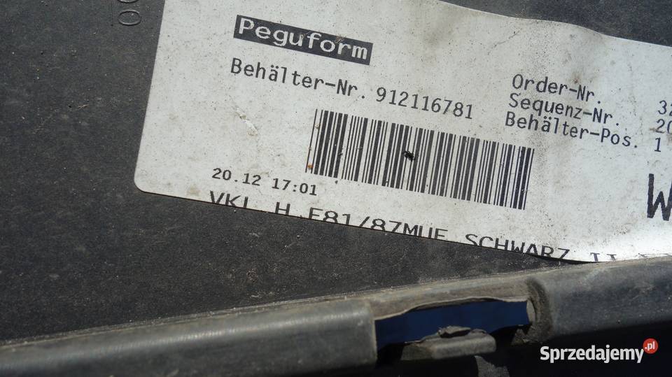 BMW 1 E 81 E87 LIFT ZDERZAK TYLNY TYŁ śląskie Ruda Śląska