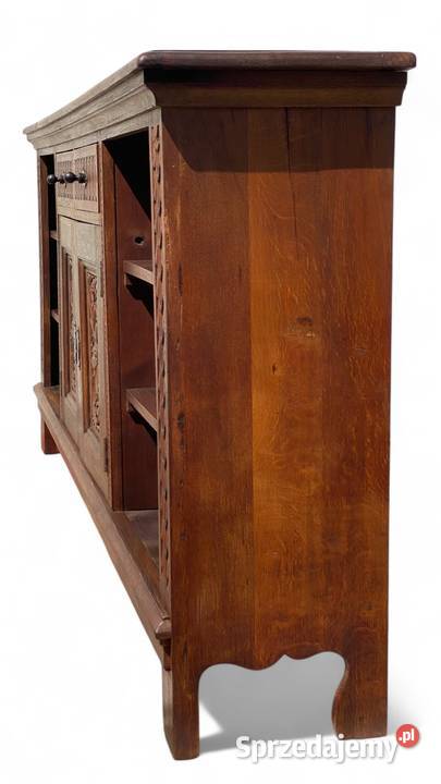 Rustykalna konsola szafka komoda dębowa lite Konsole Gryfice sprzedam