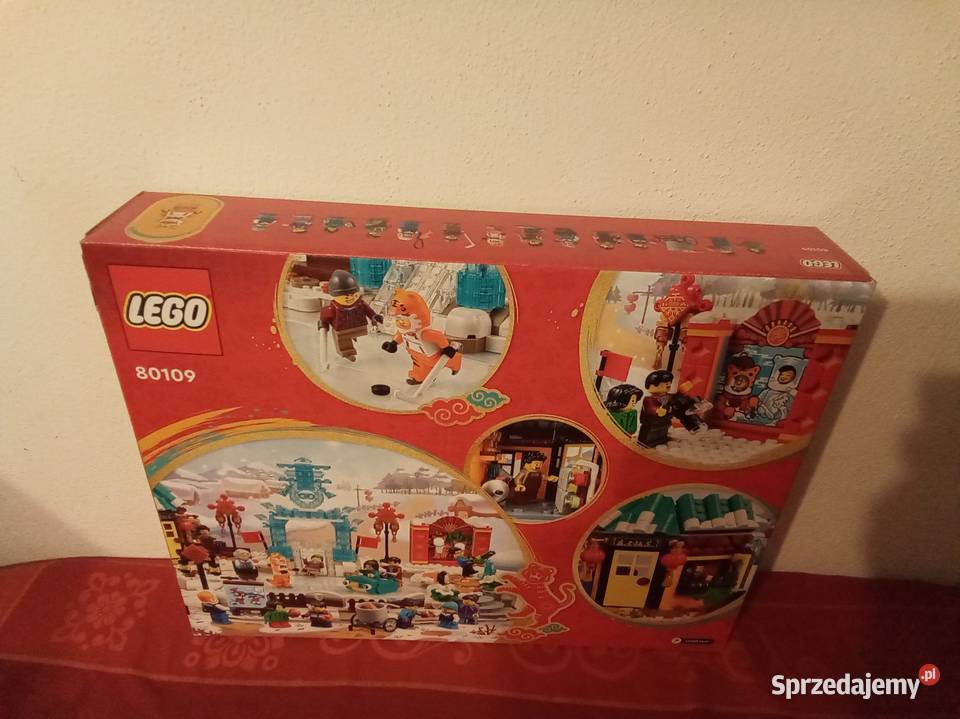 Lego 80109 nowy księżycowy festiwal lodu tygrysa Warszawa sprzedam