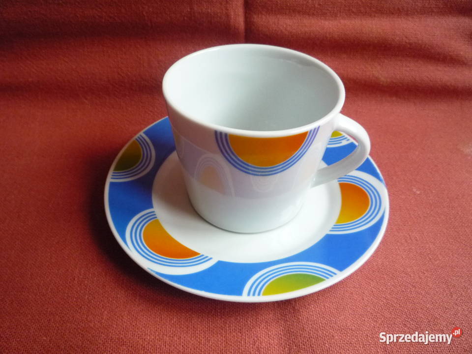 Serwis Kawowy 5 filiżanek i 5 spodków Nowy Szczecin