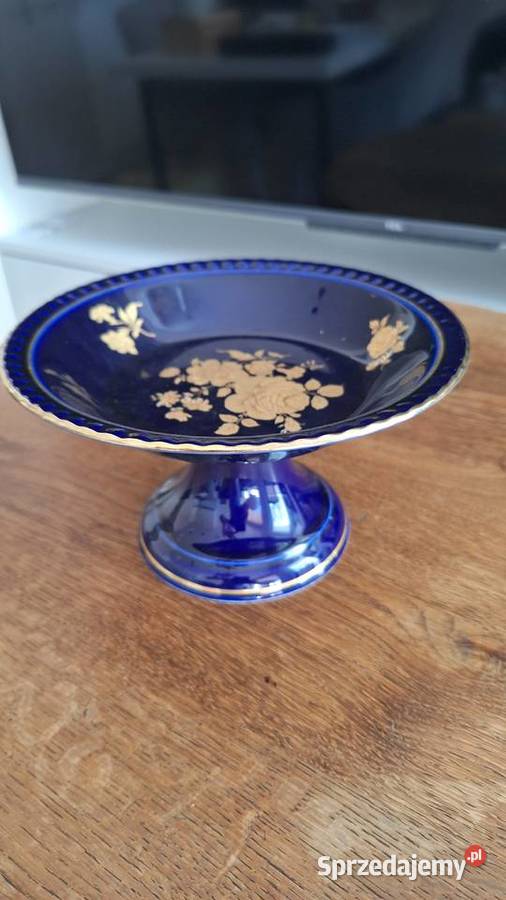 Bareuther Waldsassen Echt Cobalt 22karatowe Porcelana i szkło Warszawa