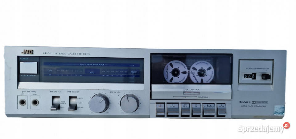 Magnetofon JVC KDV11 Stereo Cassette Deck Międzychód