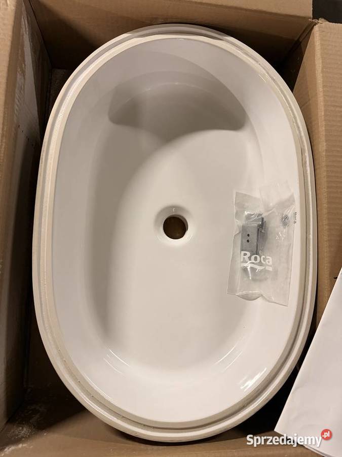 Roca Gap umywalka 55x35 owalna podblatowa Poznań