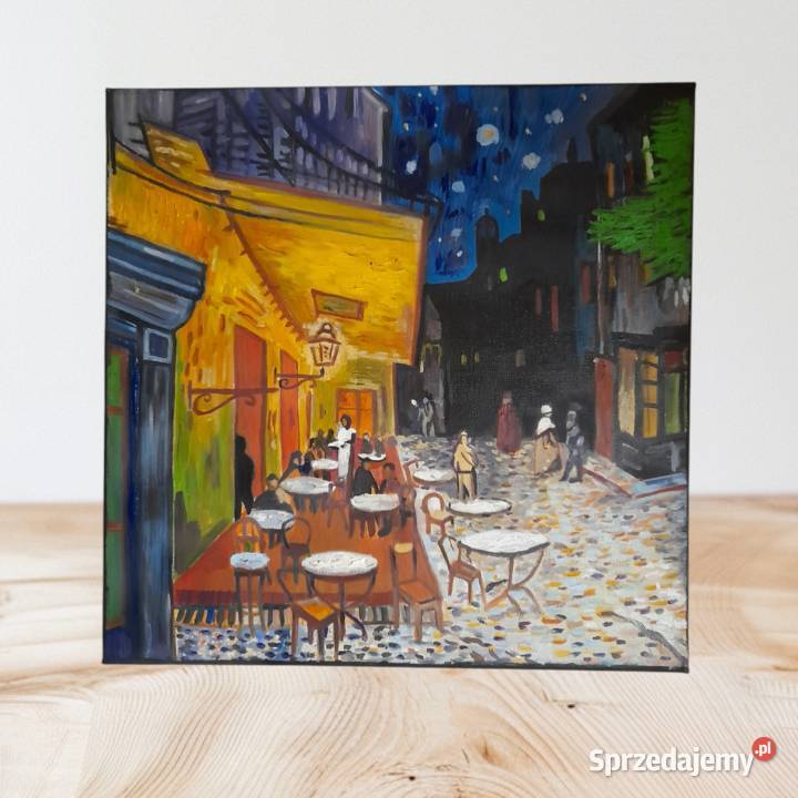 Obraz Vincent Van gogh kawiarnia noca Tarasa Wyposażenie wnętrz Warszawa
