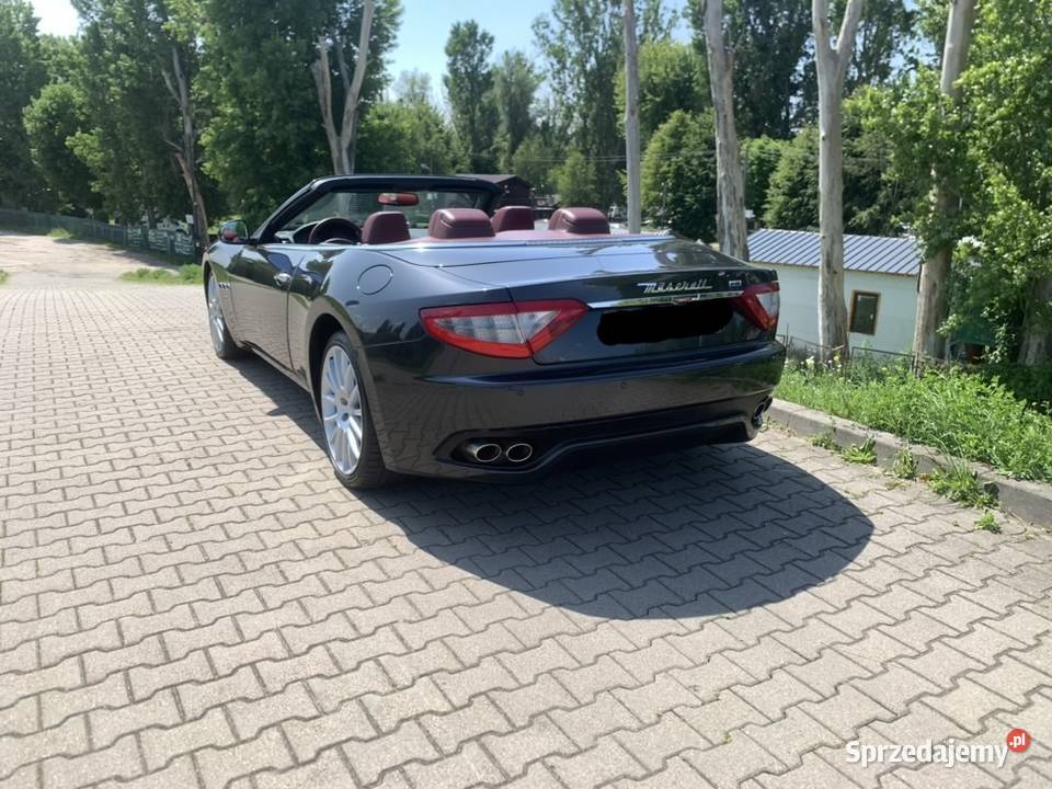 Maserati Grancabrio 2011r 82 Bezwypadek Warszawa