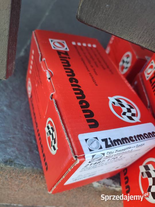 Klocki hamulcowe zimmermann 214871701 Garwolin