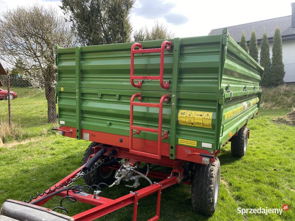 Przyczepa wywrotka PRONAR T653 stan idealny nowa Maszyny rolnicze Piaski sprzedam