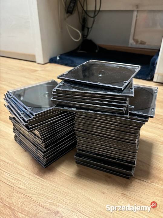 Etui pudełko plastikowe na płyty CDDVD cienkie śląskie Wojkowice Kościelne sprzedam