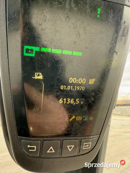 wózek widłowy elektryczny LINDE E16 Triplex 460m Działoszyn sprzedam