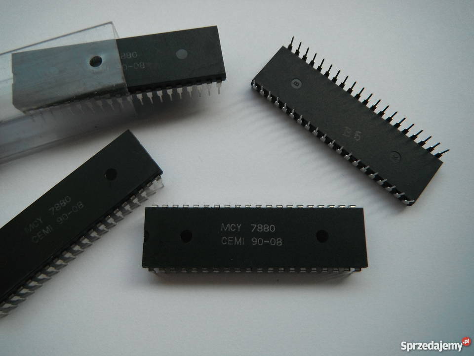 MCY7880 Unitra Cemi 8 bit clone of Intel 8080 Chlewiska