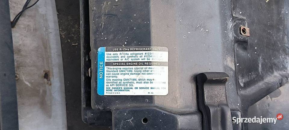 PAS PRZEDNI CHEVROLET CORVETTE C4 LIFT