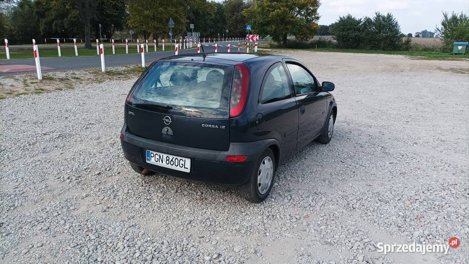 Opel Corsa C 12 wielkopolskie Gniezno
