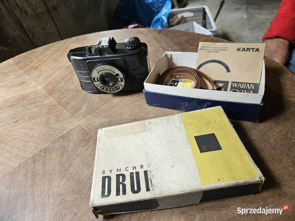 Aparat fotograficzny oryginalny DRUH 161 Antyki Poznań