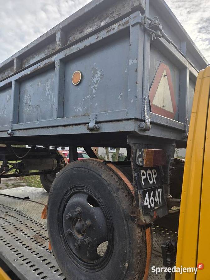 Zarejestrowana przyczepa rolnicza 35t Autosan Złoczew