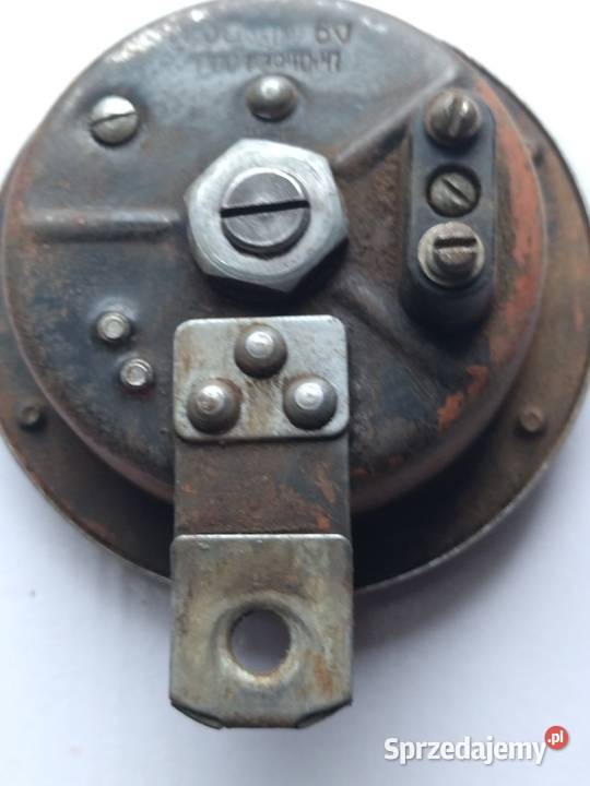 Klakson M72 z 1947 roku Ural K750 emka sygnał Radomsko