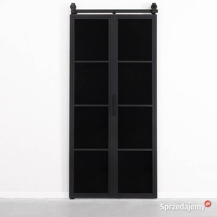 Drzwi składane przesuwne szklane harmonijka VOBI 210cm Warszawa sprzedam