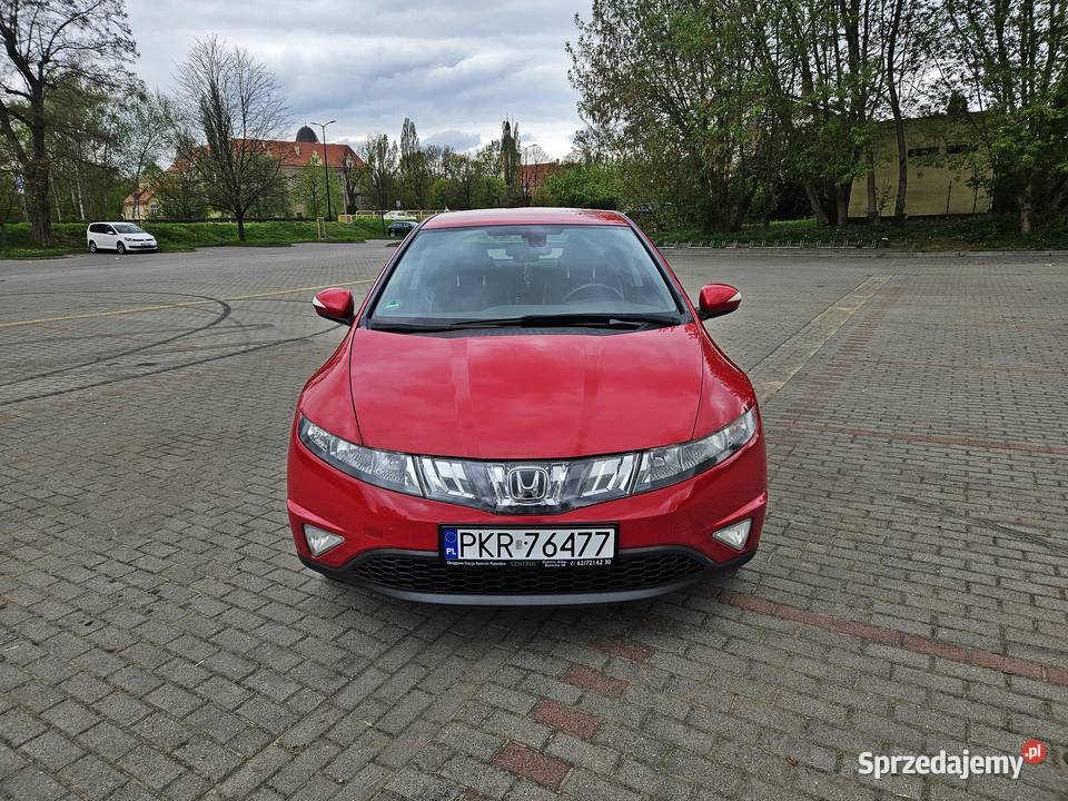Honda Civic VIII ufo benzyna klima 5 drzwi 1 Civic wielkopolskie Koźmin Wielkopolski