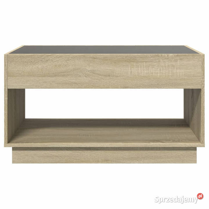 Stolik kawowy z LED Infinity dąb sonoma 90x50x50 Warszawa