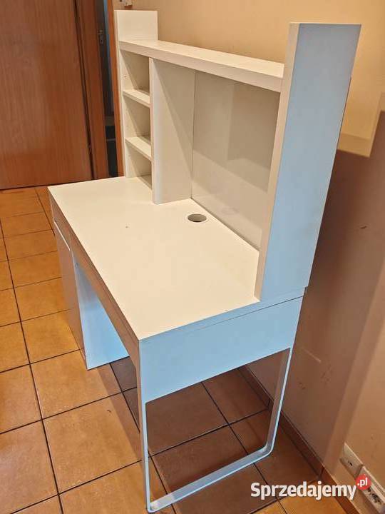 biurko z nadstawką IKEA MICKE białe Szczecin