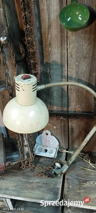 Stara lampa warsztatowa Sosnowiec