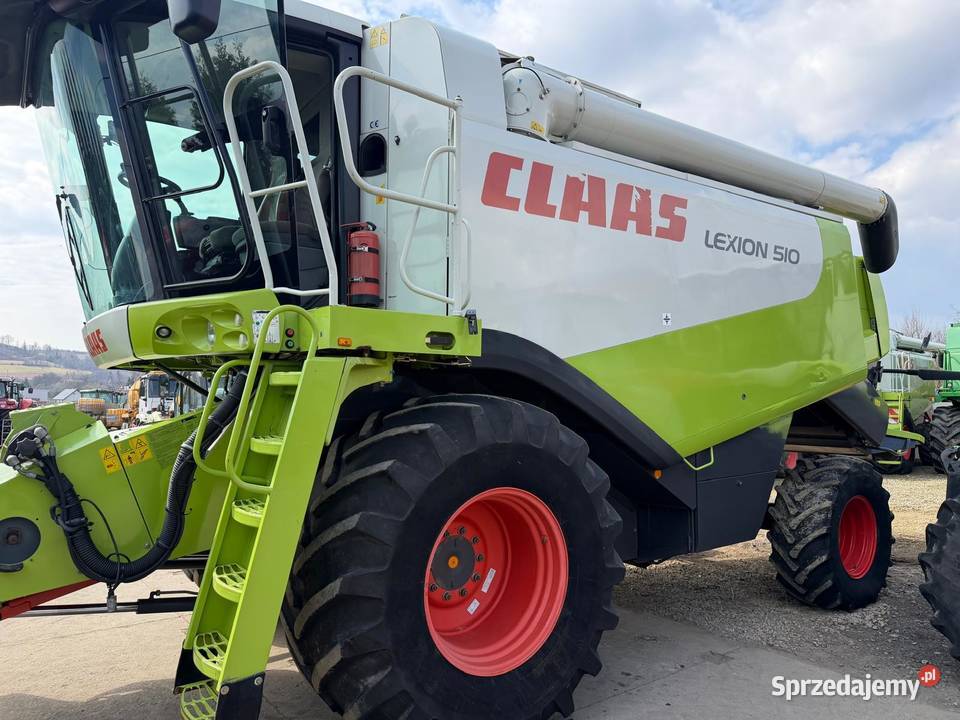 Kombajn zbożowy Claas Lexion 510 Nowa Ruda