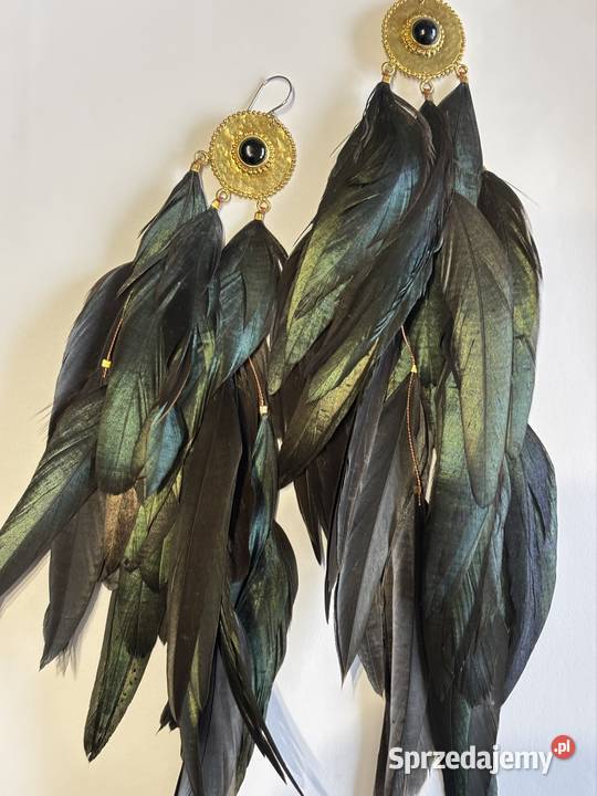 Kolczyki pióra Mystic Portal