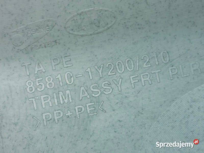 Osłona Słupka Prawy Przód Kia Picanto II osobowe wielkopolskie