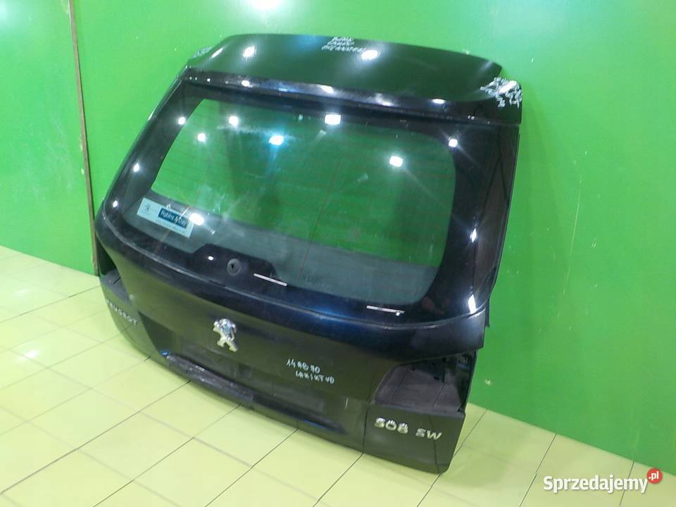 PEUGEOT 508 I 12r KOMBI klapa tyl Suków