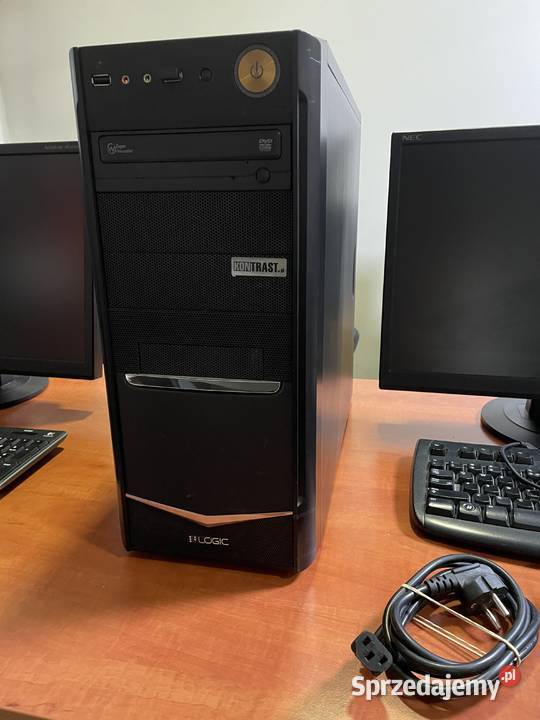 Zestaw komputer monitor klawiatura Pozostałe Tychy