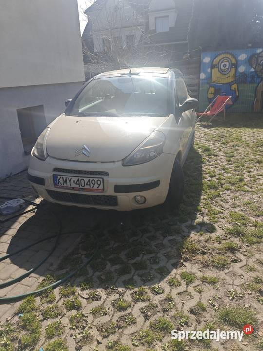 Citroen Plurier 14 HDi cabrio nieuszkodzony Kraków