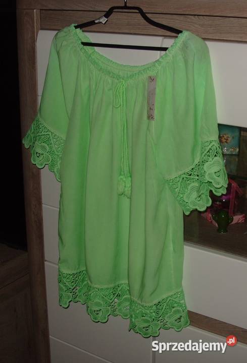 Neonowa Hiszpanka Hafty Nowa Fashion LXL wielkopolskie Rawicz