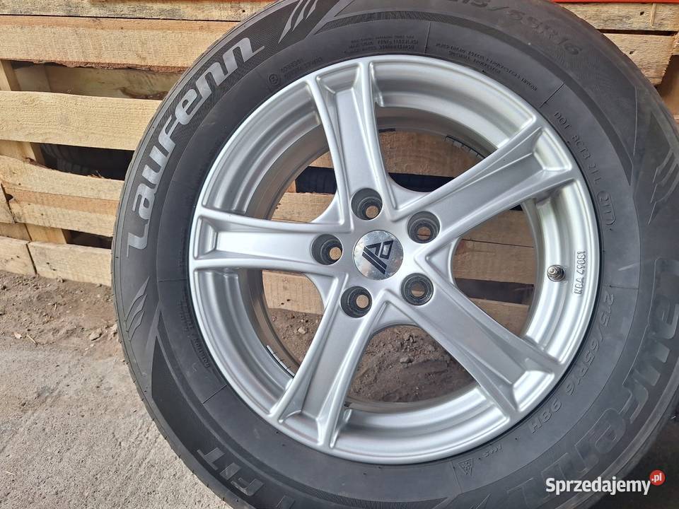 Alufelgi 5x1143 16 ET40 Dacia Renault Nissan kujawsko-pomorskie Choceń