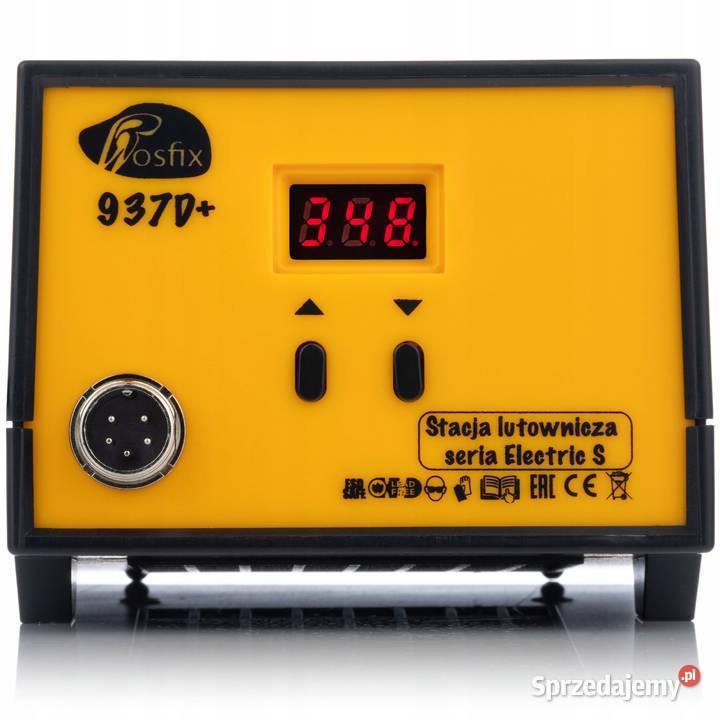 Stacja Lutownicza Rosfix 937D 60W Zestaw z Matą Ludźmierz