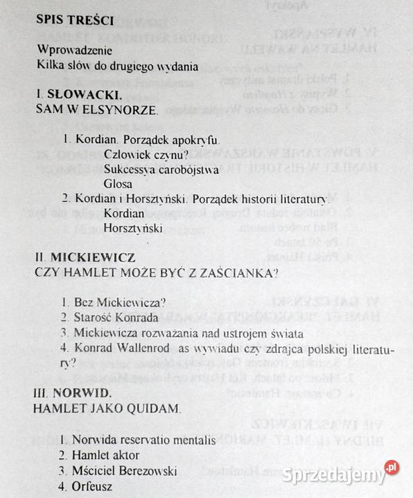 Polski Hamlet Kłopoty z działaniem Jacek Chełm