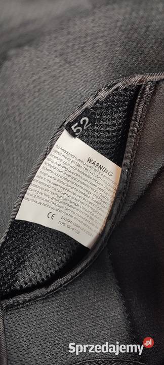 Kask jeździecki certyfikowany rozmiar 52 Jasień