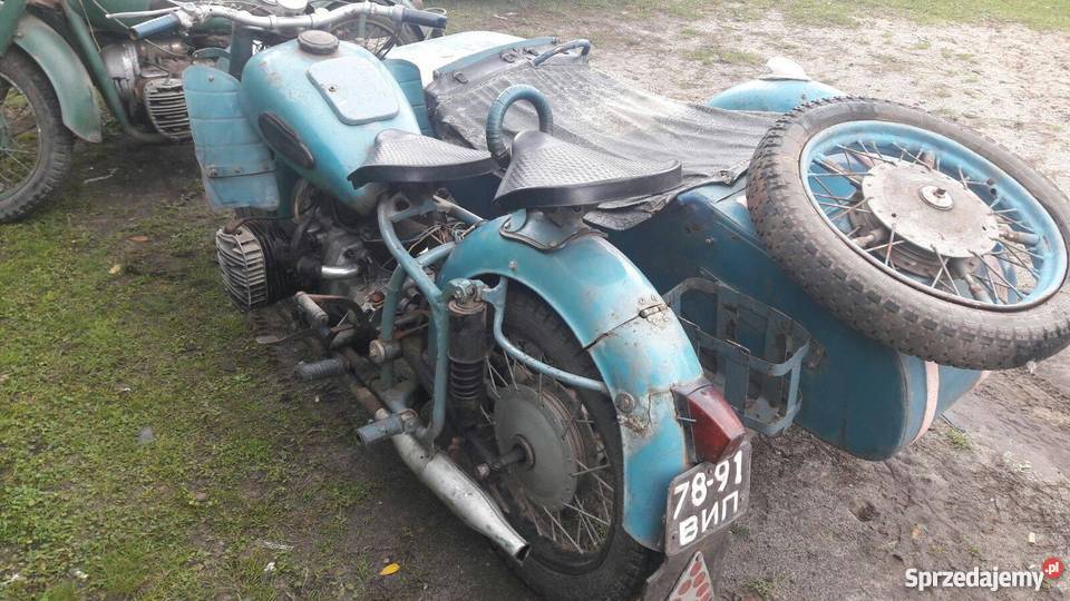 K750 ural dniepr emka M72 motocykl z wózkiem benzyna Motocykle, skutery, quady