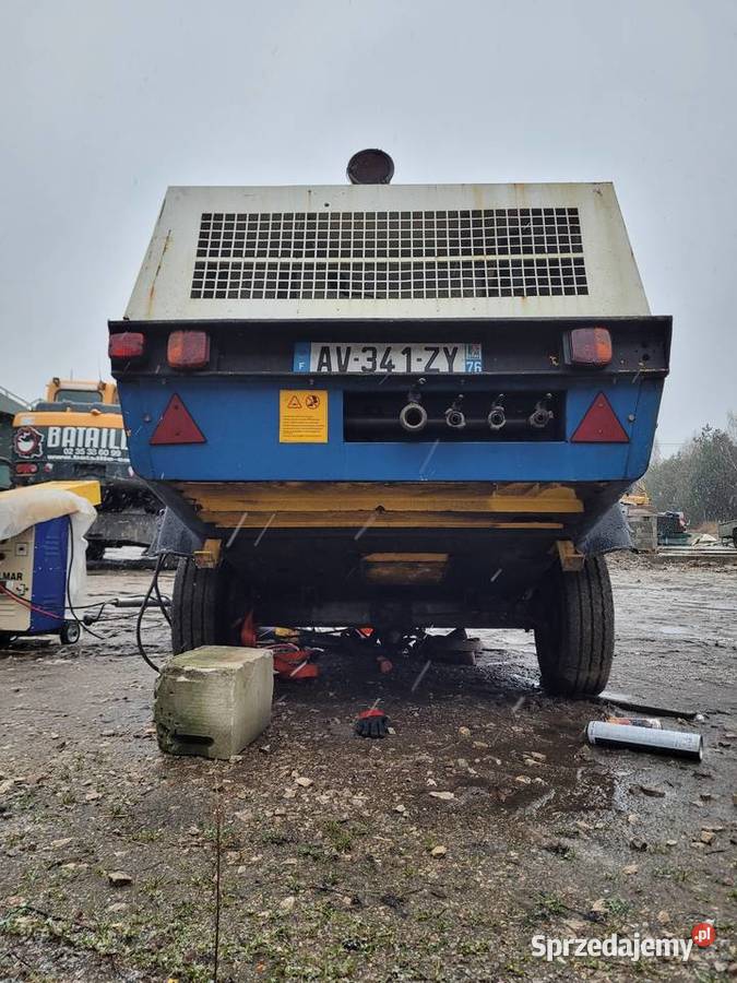 Sprężarka mobilna atlas copco śrubowy  Wyszków
