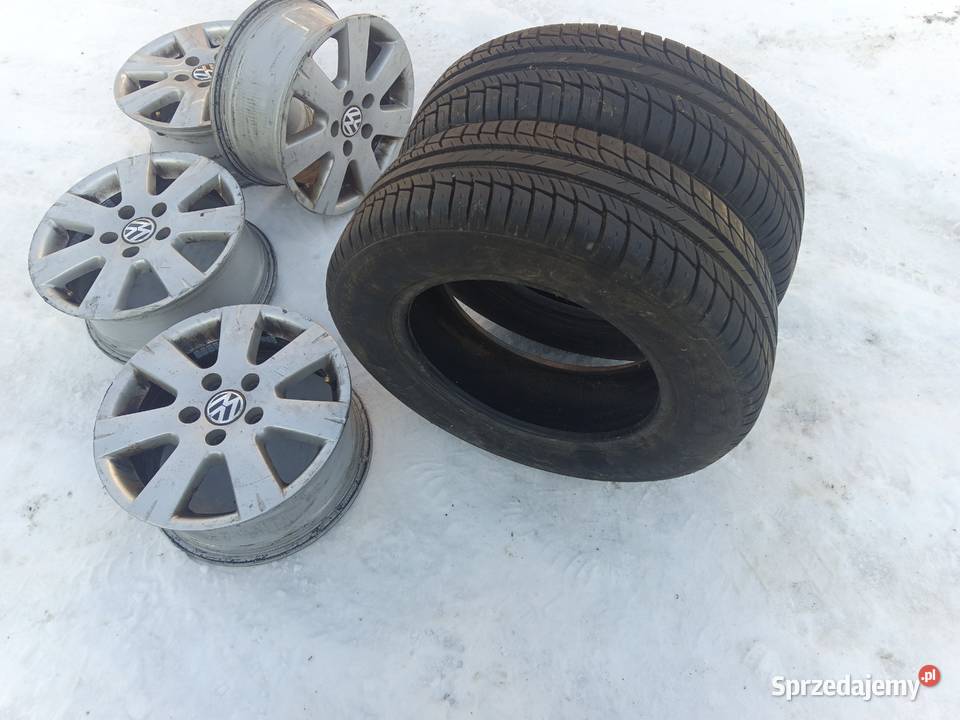 Sprzedam felgi aluminiowe i opony 15 Lubaczów