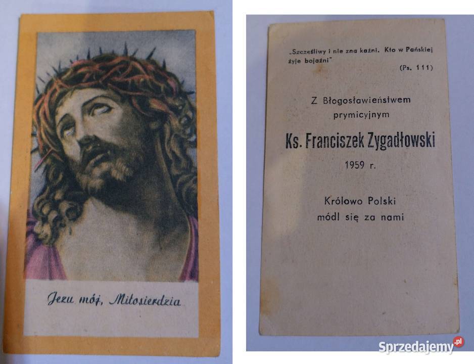 Kolekcja zdjęć religijnych Jezus dewocjonalia Warszawa sprzedam