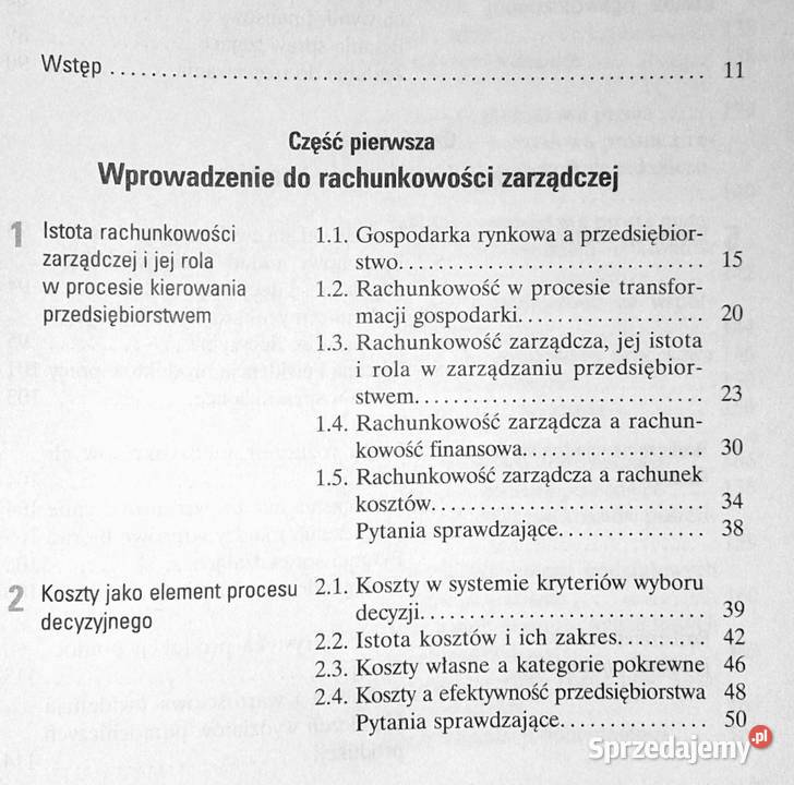 Rachunkowość zarządcza Wiktor Gabrusewicz Aldona miękka Chełm