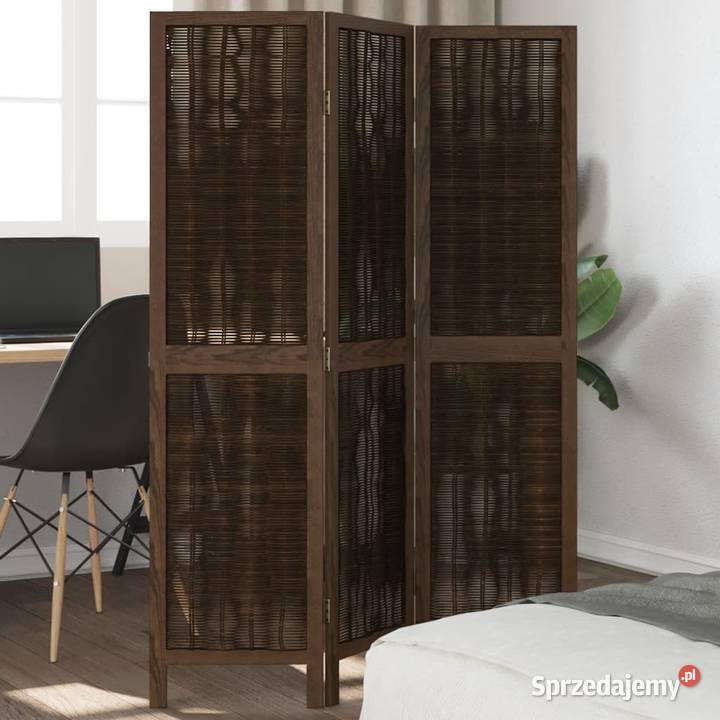 vidaXL Parawan pokojowy 3panelowy ciemny mazowieckie Warszawa