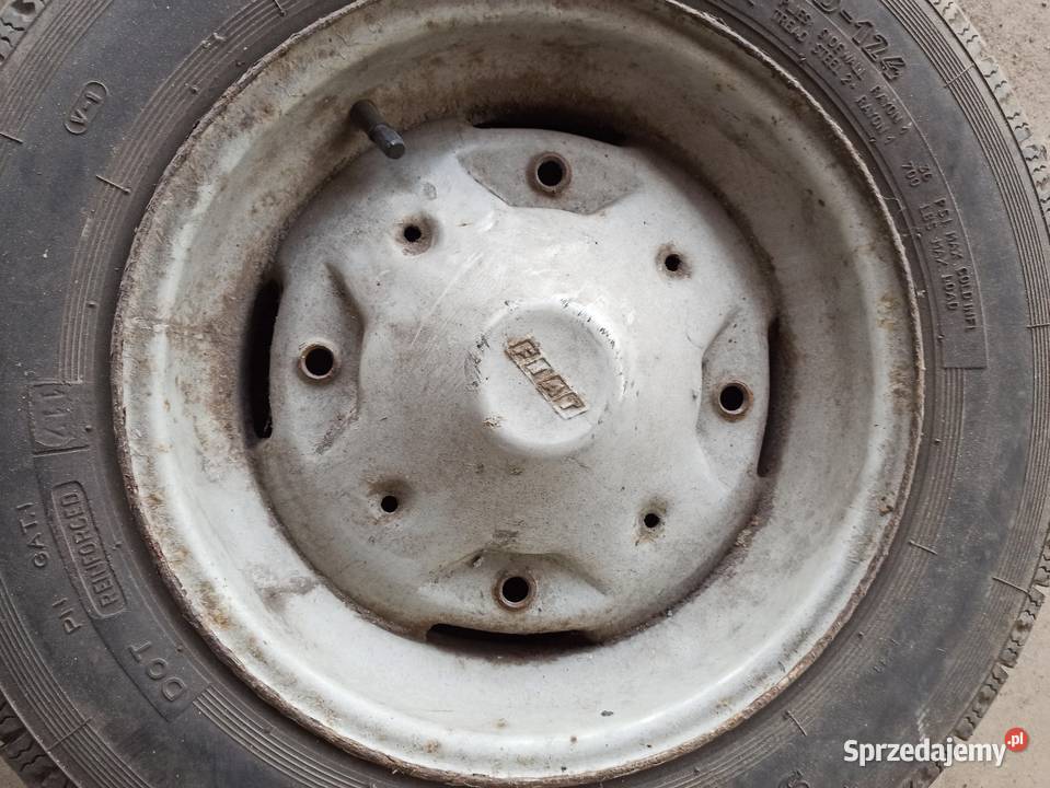 Felgi cytrynki FIAT opony Stomil D124 Fiat 126p Poznań