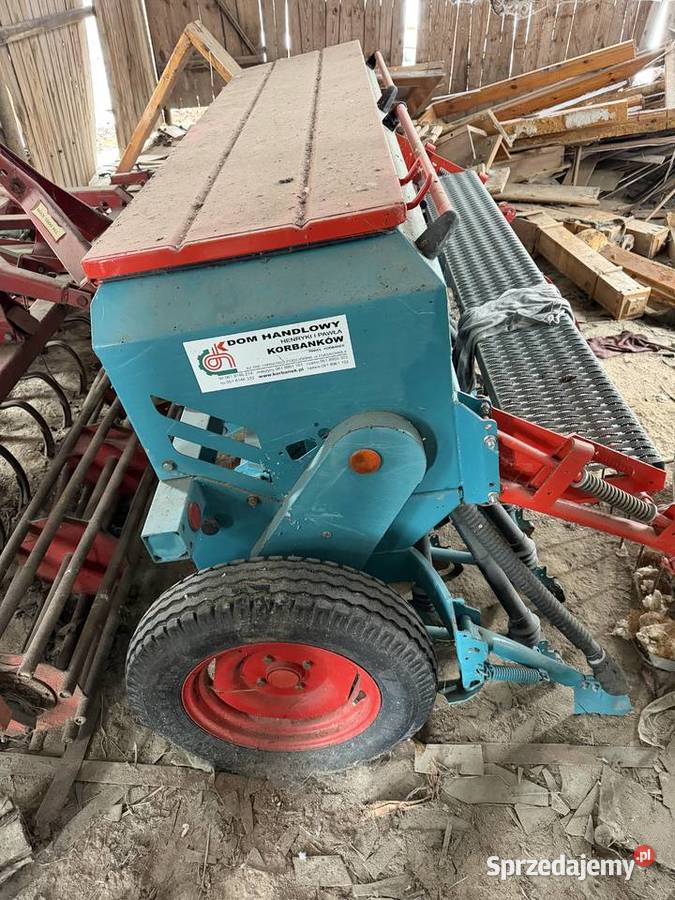 Zestaw uprawowo siewny kverneland Sulky tramline lubelskie Janów Lubelski