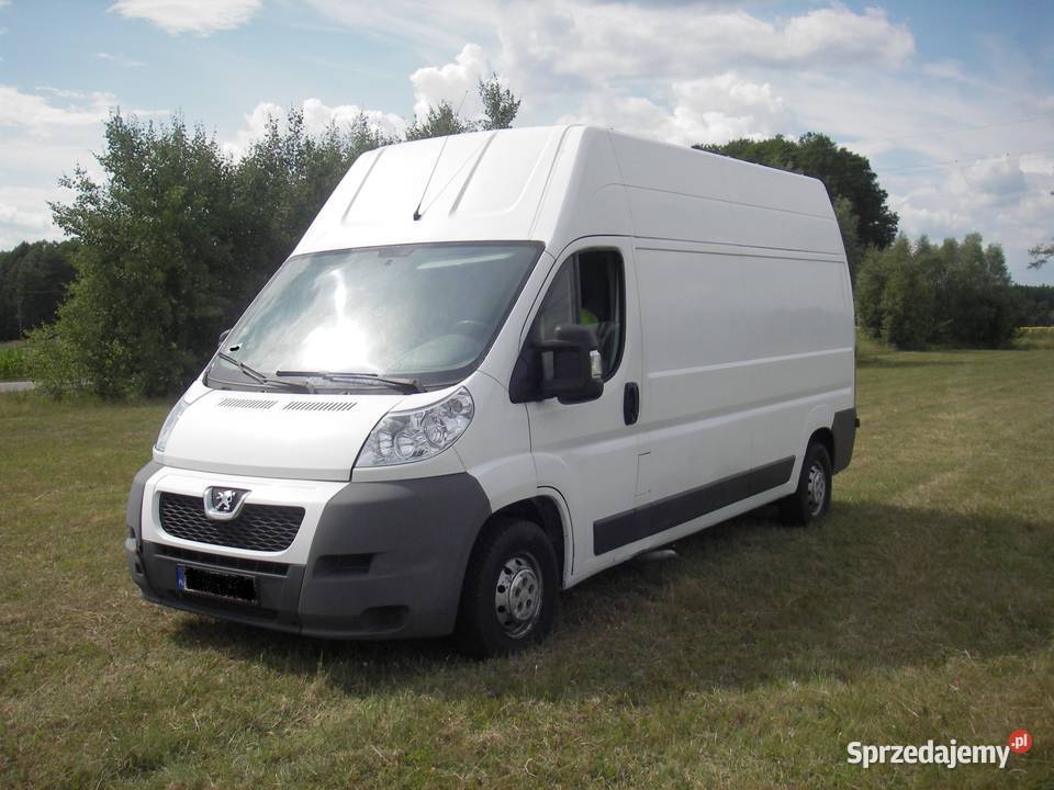 Peugeot Boxer 22 hdi 120 1WŁ L3H3 wysoki sprawny biały Peugeot Ostrów Mazowiecka