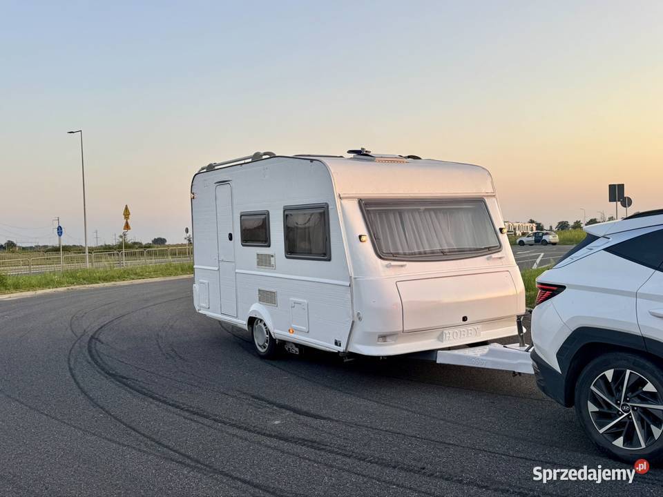 Przyczep kempingowa hobby 400 de luxe mover Kempingowe Kiełczów