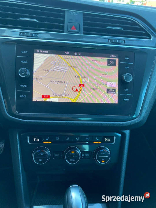 Volkswagen Tiguan 4motion automat LED virtual śląskie Żory